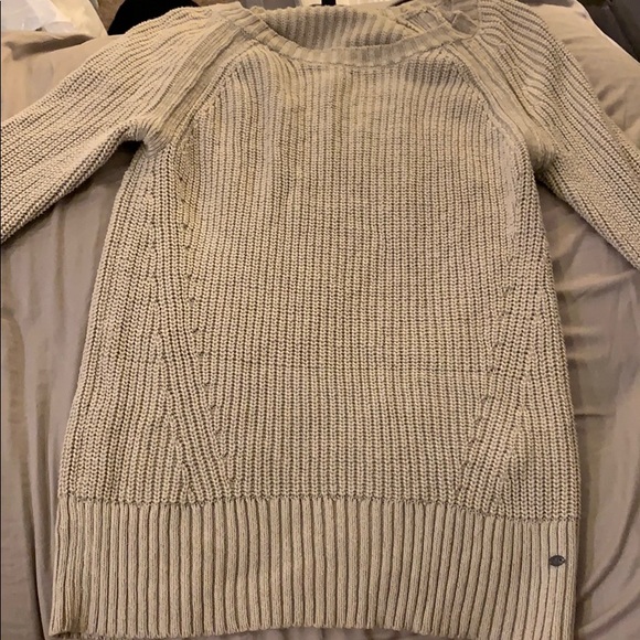 American Eagle Tan/Ivory Sweater - Picture 1 of 3